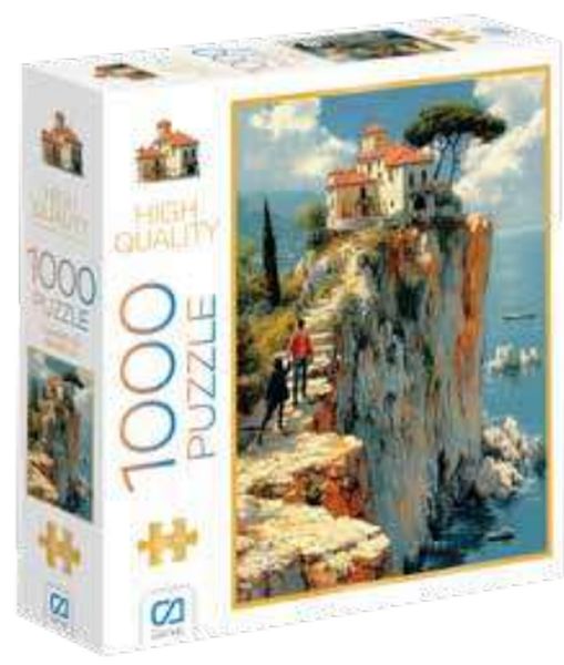 Tepedeki Ev Puzzle 1000-zoom-