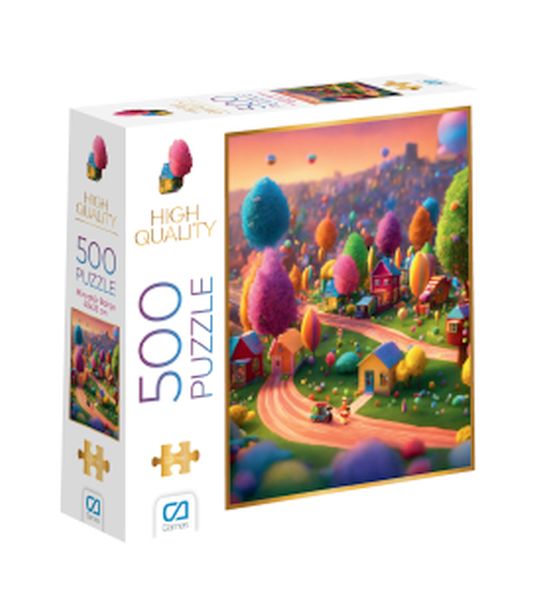 Minyatür Bahçe Puzzle 500-zoom-