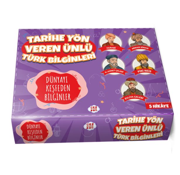 Tarihe Yön Veren Ünlü Türk Bilginleri - Dünyayı Keşfeden Bilginler-zoom-