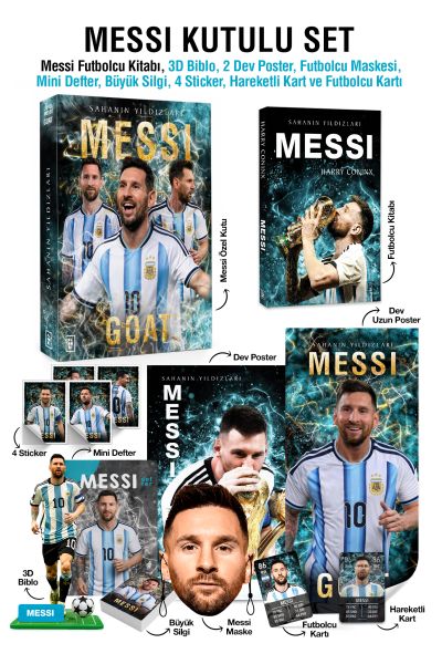 Messi Özel Kutulu Set – Sahanın Yıldızları-zoom-