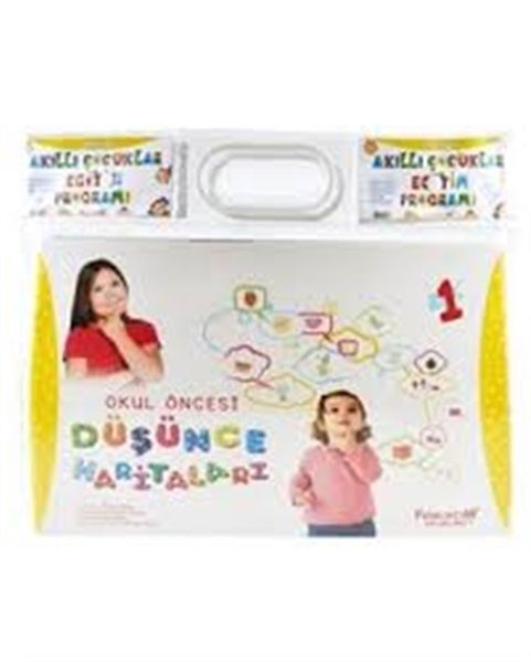 Okul Öncesi Akıllı Çocuklar Eğitim Programı Seti (4 Kitap)-zoom-