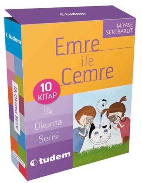 Emre ile Cemre İlk Okuma Serisi (10 Kitap Takım)-zoom-