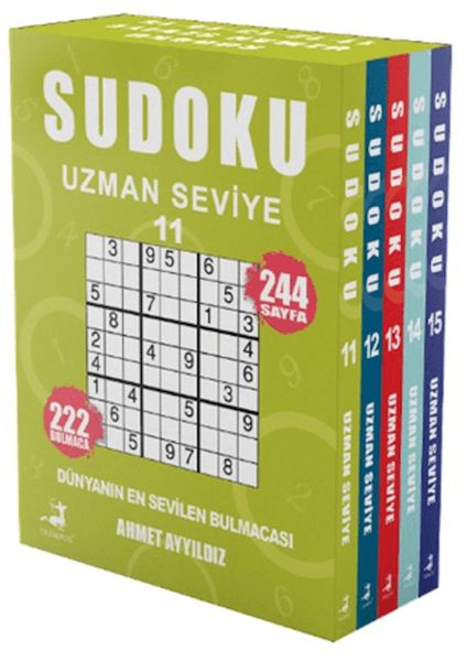 Sudoku Uzman Seviye 5 Kitap Set-zoom-