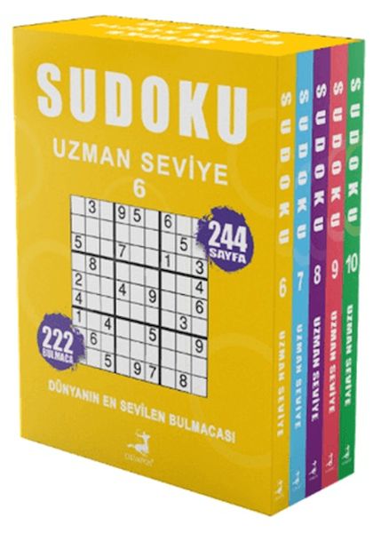 Sudoku Uzman Seviye 5 Kitap Set-zoom-