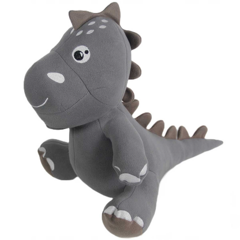 Dino Plush Toy Gray 40 cm-zoom-