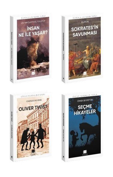 Dünya Klasikleri Seti - 4 Kitap Takım-zoom-