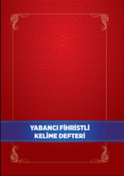 Yabancı Dil Fihristli Kelime Defteri-zoom-
