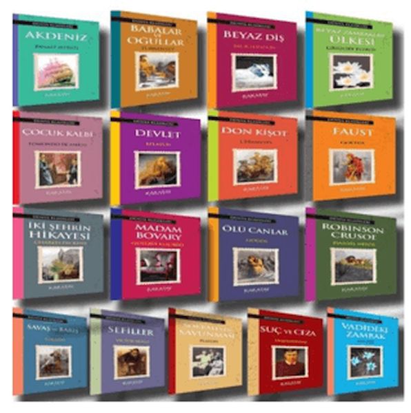 Dünya Klasikleri Seti (17 Kitap Takım)-zoom-
