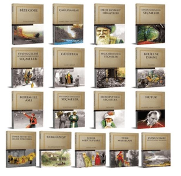 Türk Klasikleri Seti (17 Kitap Takım)-zoom-