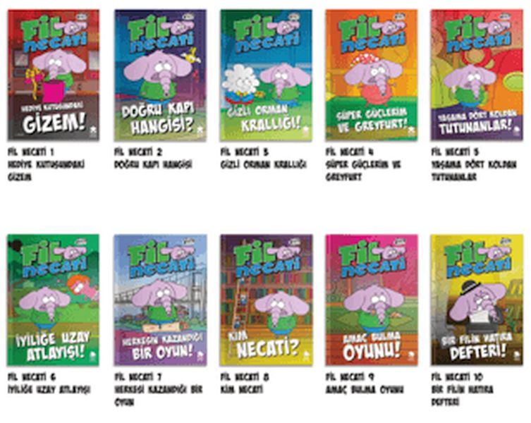 Kral Şakir Fil Necati Seti (10 Kitap)-zoom-