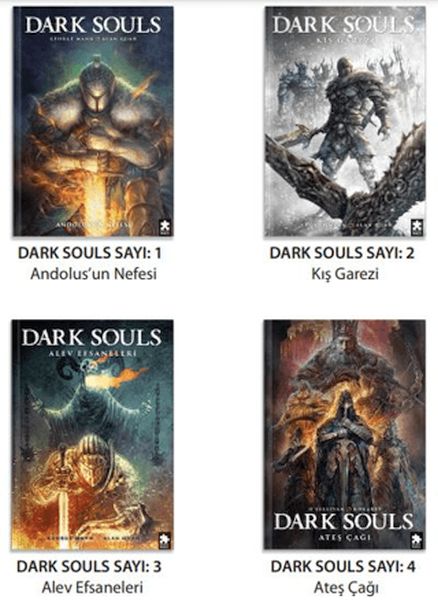 Dark Souls 4 Kitap Set-zoom-