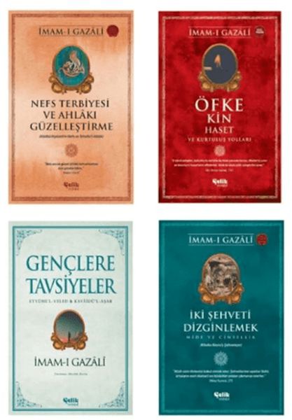 İmam Gazali Nefs Terbiyesi Seti (4 Kitap)-zoom-