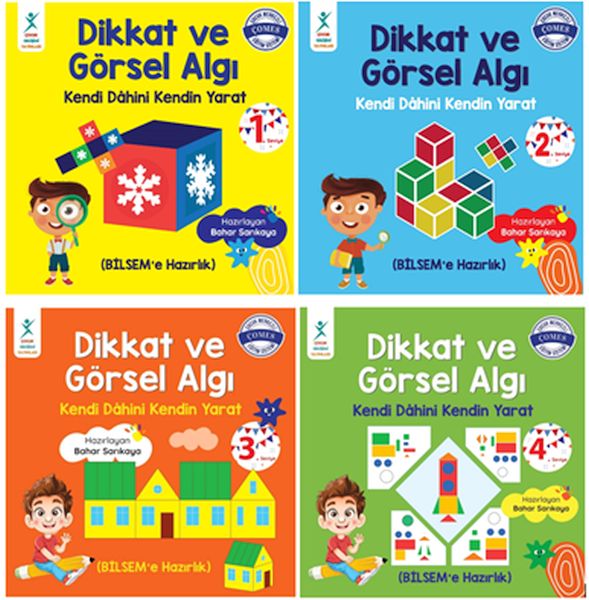 Dikkat ve Görsel Algı Evde Eğitim Seti-zoom-