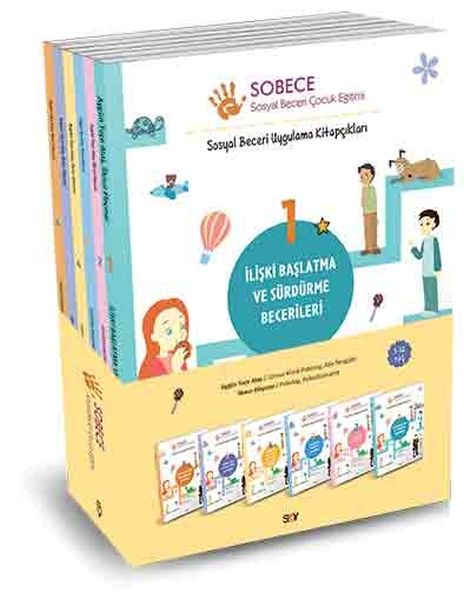 Sobece - Sosyal Beceri Çocuk Eğitimi Seti-6 Kitap Takım-zoom-