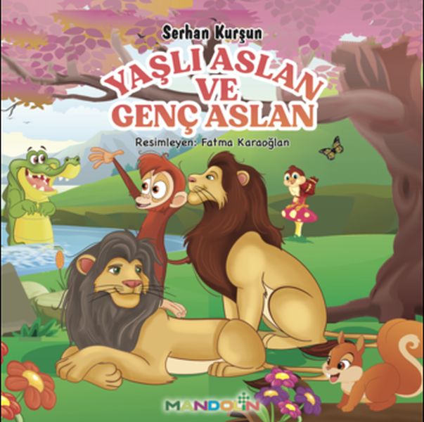 Yaşlı Aslan Ve Genç Aslan-zoom-