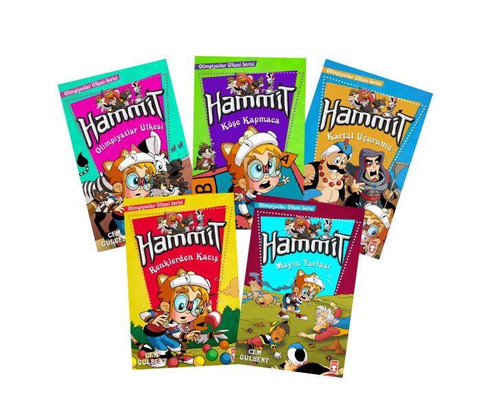 Hammit Olimpiyatlar Ülkesi 3. Set (5 Kitap)-zoom-