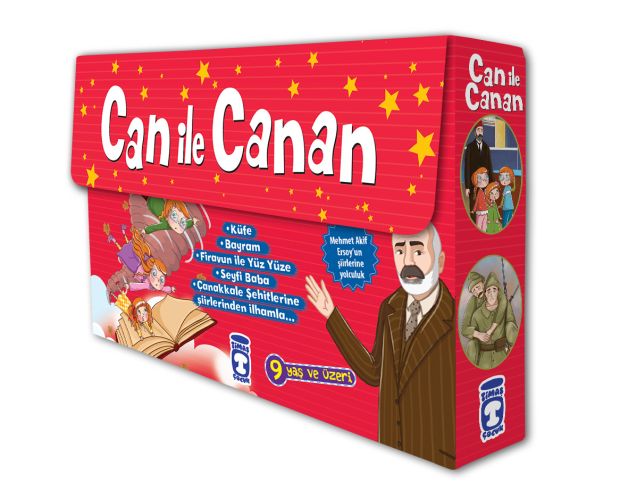 Can İle Canan Mehmet Akifi Seviyoruz Set (5 Kitap)-zoom-