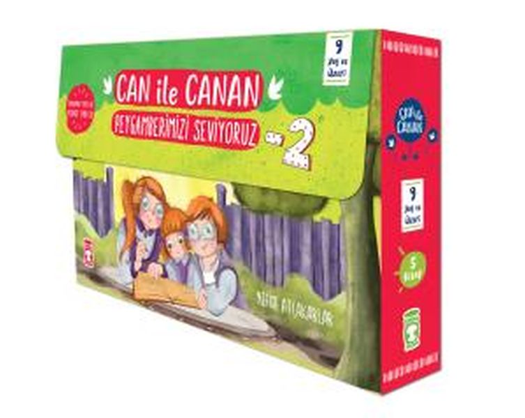 Can İle Canan Peygamberimizi Seviyoruz 2 - Set (5 Kitap)-zoom-