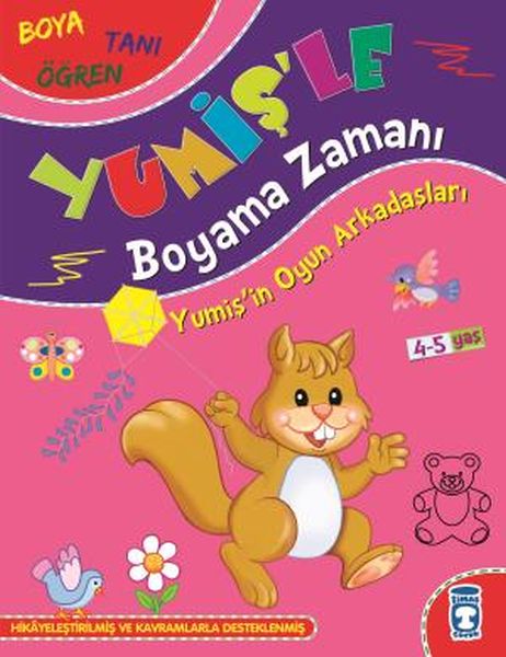 Yumişin Oyun Arkadaşları - Yumişle Boyama Zamanı-zoom-