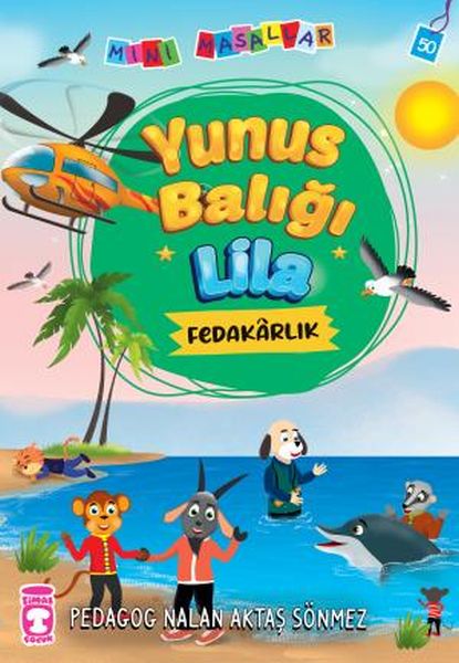 Yunus Balığı Lila - Mini Masallar 5-zoom-