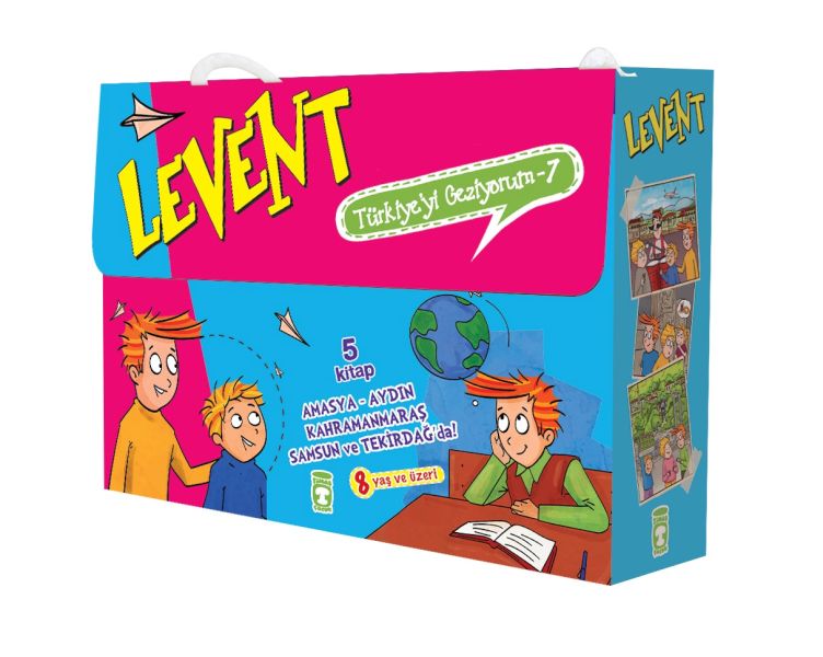 Levent Türkiye'yi Geziyorum - 7 (5 Kitap Takım)-zoom-