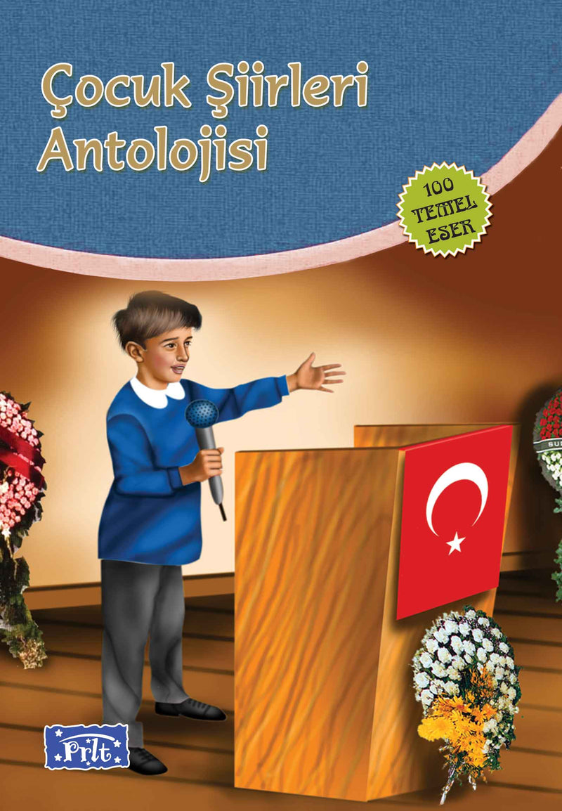 Çocuk Şiirleri Antolojisi (100 Temel Eser İlköğretim)-zoom-