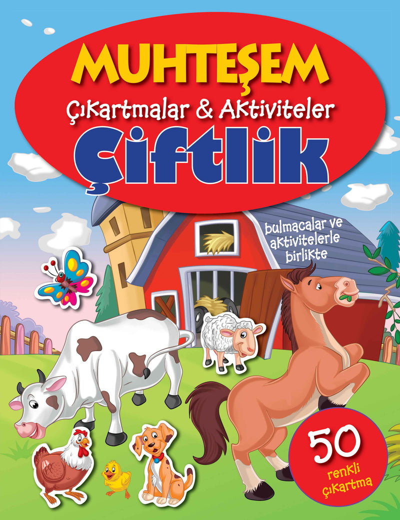 Muhteşem Çıkartmalar ve Aktiviteler - Çiftlik-zoom-