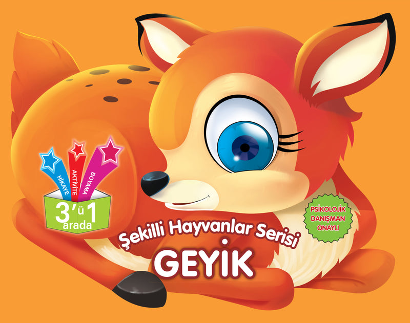 Şekilli Hayvanlar Serisi - Geyik-zoom-
