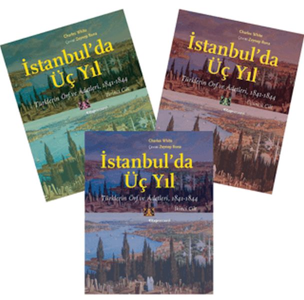 İstanbul'da Üç Yıl (3 Cilt-Takım)-zoom-