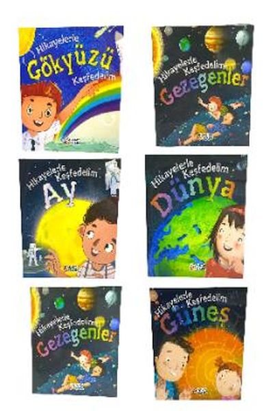 Karatay Hikayelerle Keşfedelim Serisi (6 Kitap Takım)-zoom-