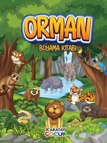 Orman Boyama Kitabı-zoom-