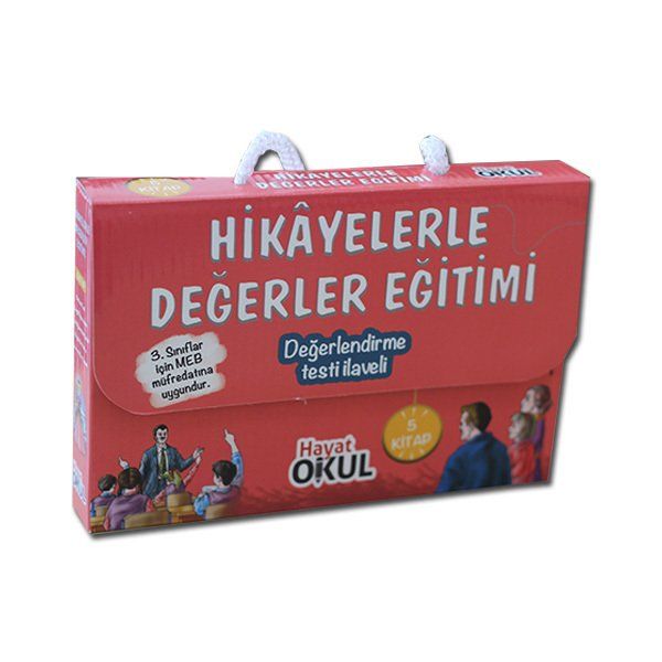 Hikayelerle Değerler Eğitimi (5 Kitap Kutulu)-zoom-