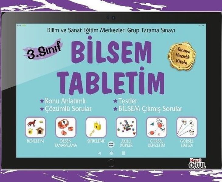 Hayat Okul 3. Sınıf Bilsem Tabletim (Yeni)-zoom-