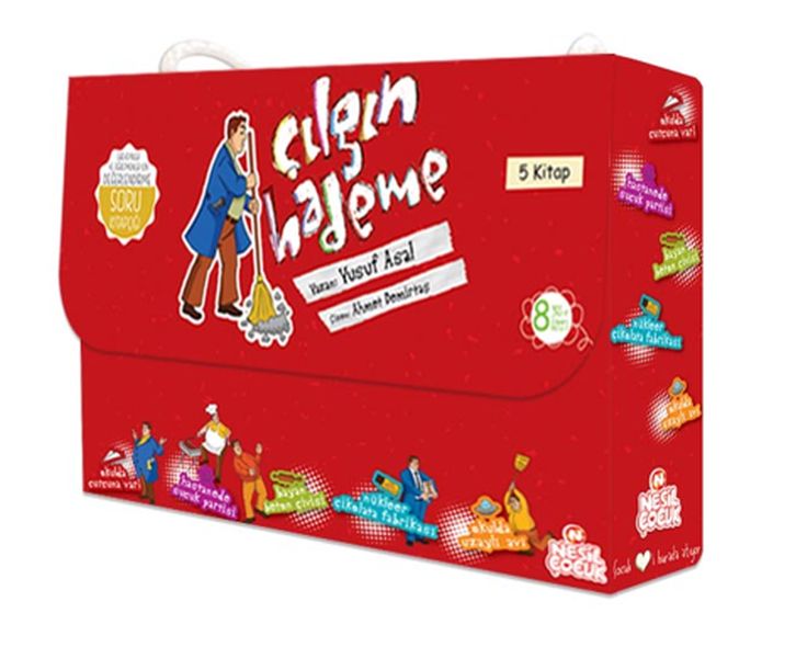 Çılgın Hademe Seti (5 Kitap)-zoom-