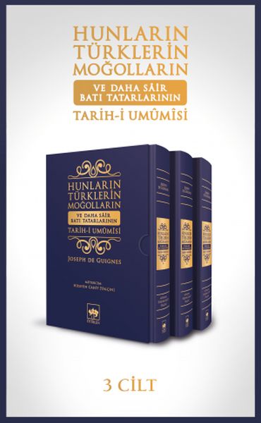 Hunların Türklerin Moğolların ve Daha Sair Batı Tatarlarının Tarih i Umumisi (Ciltli - Kutulu)-zoom-