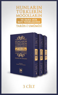 Hunların Türklerin Moğolların ve Daha Sair Batı Tatarlarının Tarih i Umumisi (Ciltli - Kutulu)