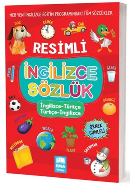 Resimli İngilizce - Türkçe Türkçe İngilizce Sözlük Örnek Cümleli-zoom-