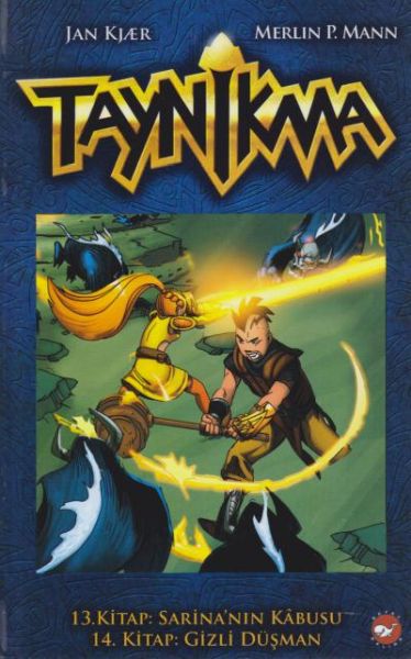 Taynikma - 13. Kitap Sarina'nın Kabusu ve 14. Kitap Gizli Düşman (Ciltli)-zoom-