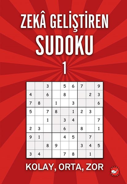 Zeka Geliştiren Sudoku 1 Kolay - Orta - Zor-zoom-