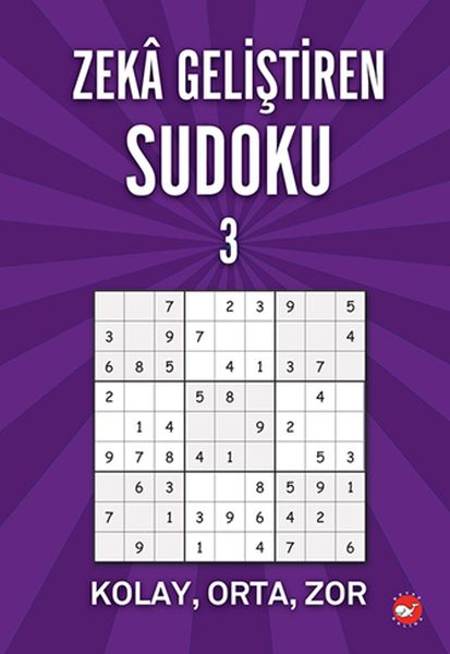 Zeka Geliştiren Sudoku 3 - Kolay - Orta - Zor-zoom-