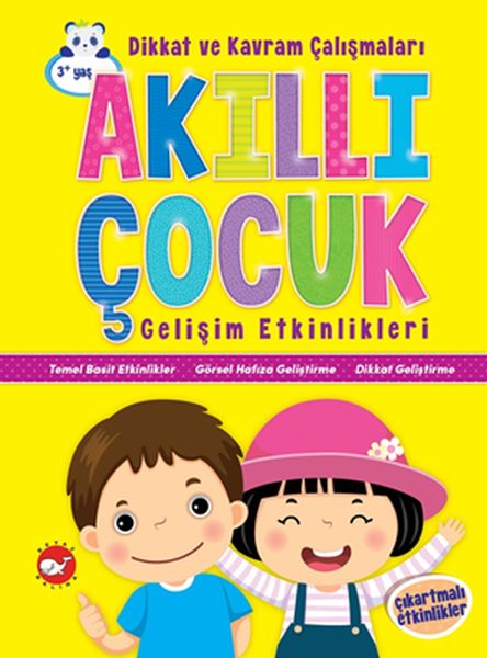 Akıllı Çocuk Gelişim Etkinlikleri Dikkat ve Kavram Çalışmaları - Çıkartmalı Etkinlikler-zoom-