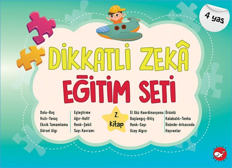 Dikkatli Zekâ Eğitim Seti 2. Kitap (4 Yaş)-zoom-