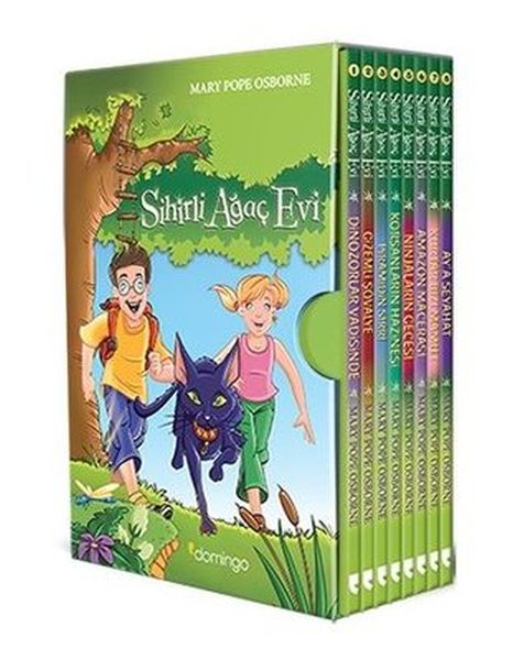 Sihirli Ağaç Evi Kutulu Seti - 8 Kitap Takım-zoom-