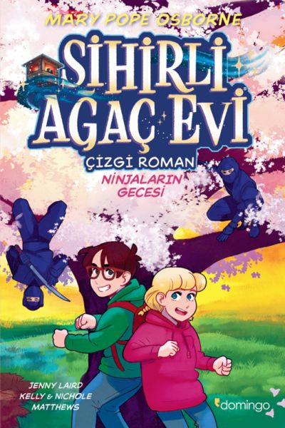 Sihirli Ağaç Evi -Çizgi Roman- 5: Ninjaların Gecesi-zoom-
