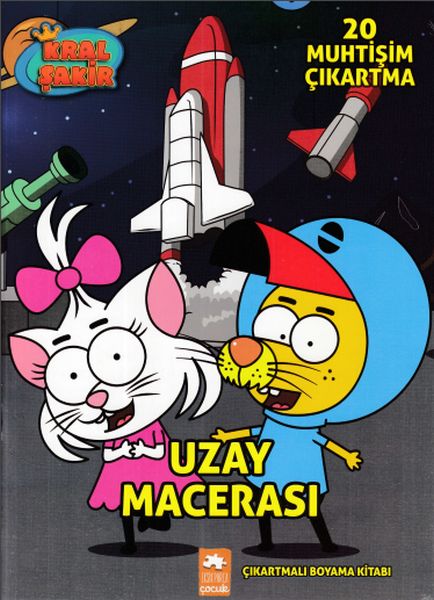 Kral Şakir - Uzay Macerası (Boyama)-zoom-