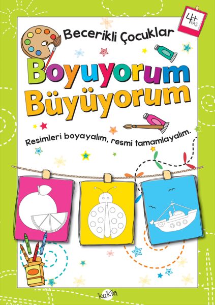 Becerikli Çocuklar - Boyuyorum Büyüyorum (4+ Yaş)-zoom-