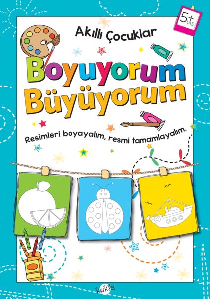 Akıllı Çocuklar - Boyuyorum Büyüyorum (5+ Yaş)-zoom-