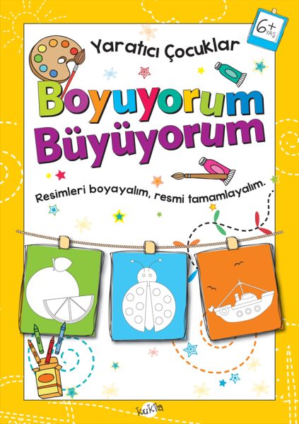 Yaratıcı Çocuklar - Boyuyorum Büyüyorum (6+ Yaş)-zoom-