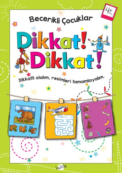 Becerikli Çocuklar - Dikkat Dikkat (4+ Yaş)-zoom-