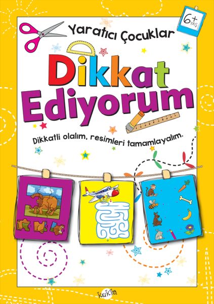 Yaratıcı Çocuklar - Dikkat Ediyorum (6+ Yaş)-zoom-